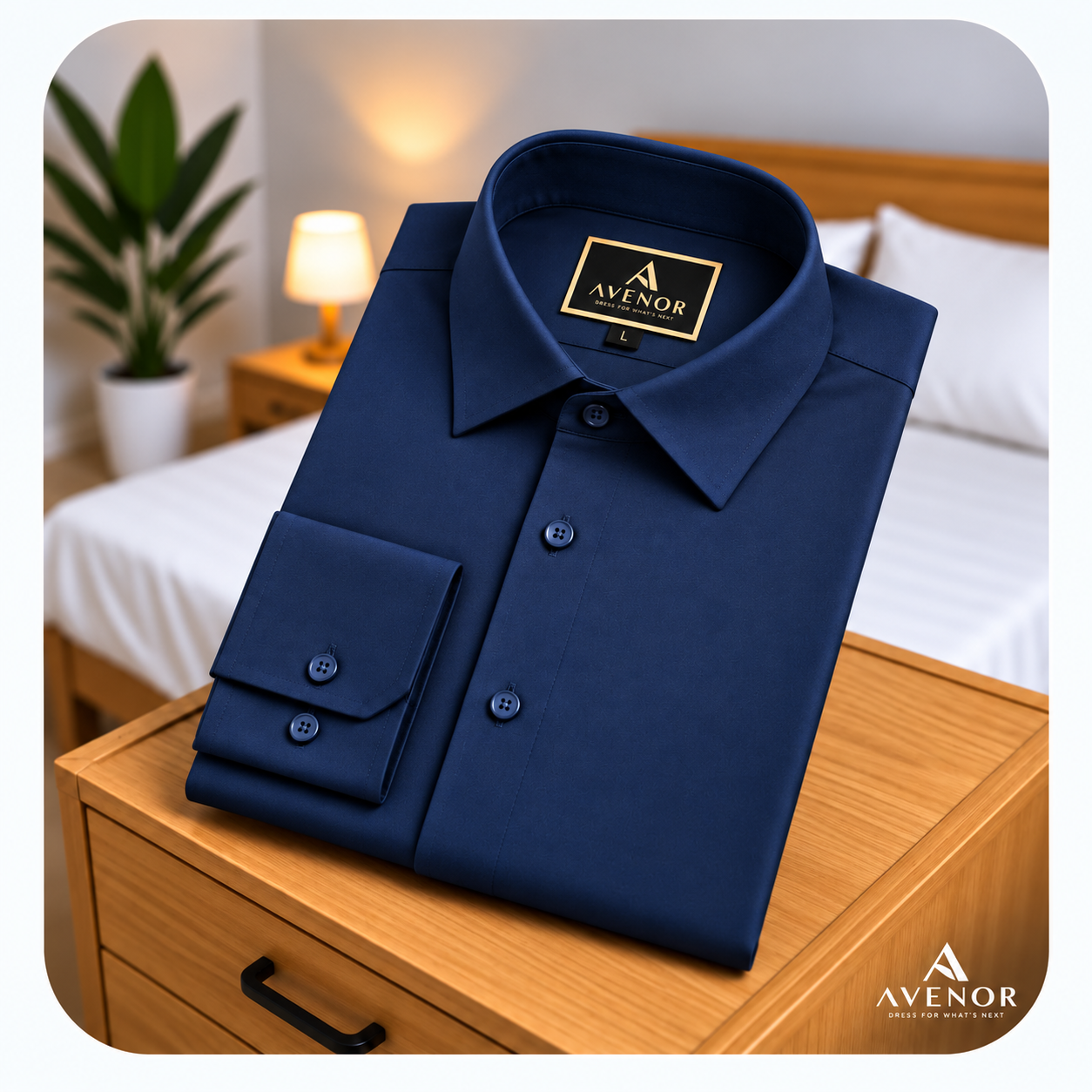 Burgundy Avenor Dress Shirt Display 8