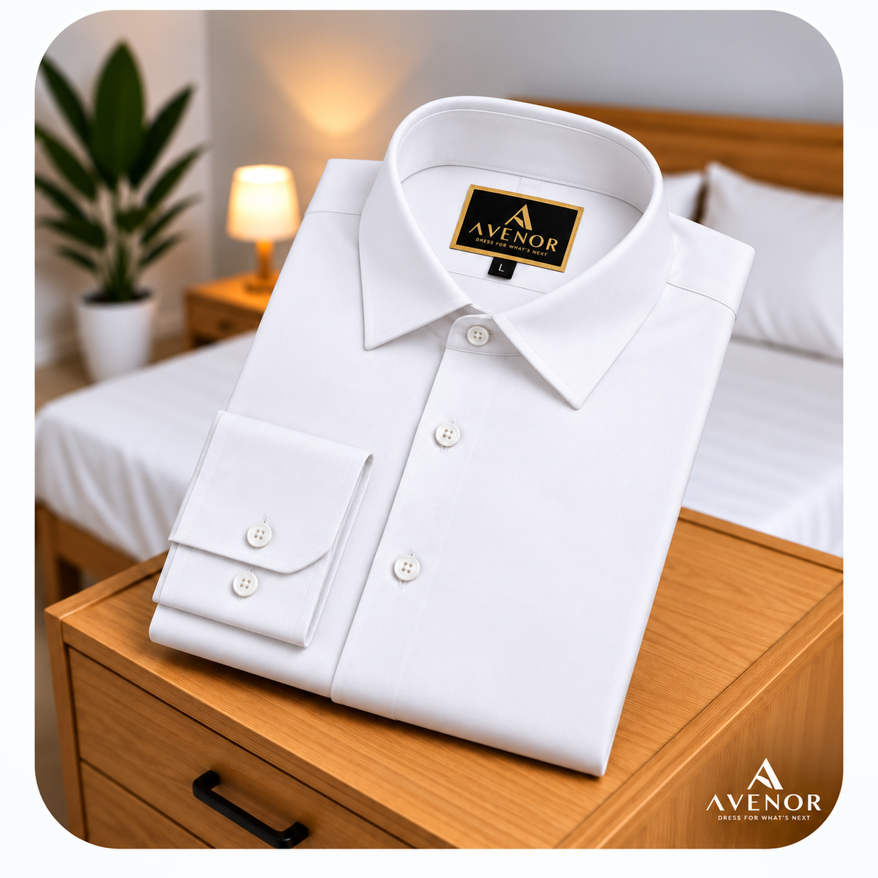 Burgundy Avenor Dress Shirt Display 9